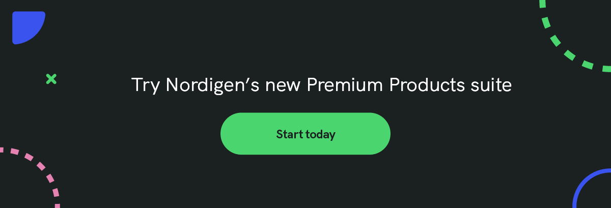 Nordigen Premium Products suite